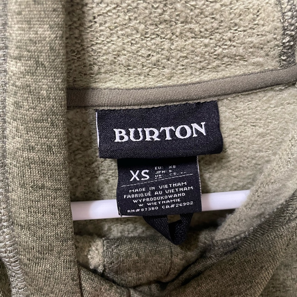 Burton Hooded Sweatshirt- Women’s XS - Picture 5 of 5